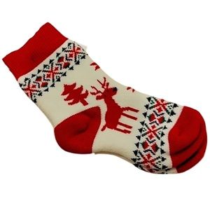 Hanna Andersson Soft Knit Reindeer socks